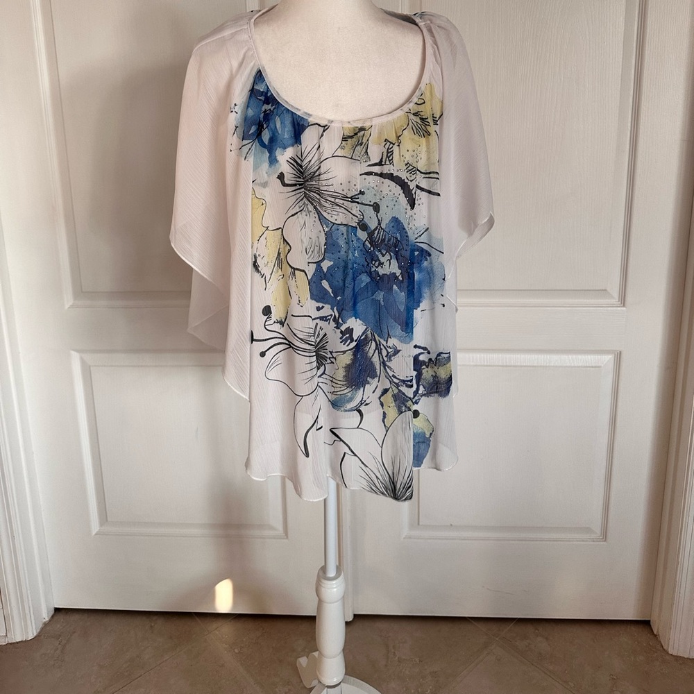 JM tank-top with overlay.